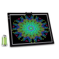 Diamond Painting LED batteriebetriebenes Lichtpad A3